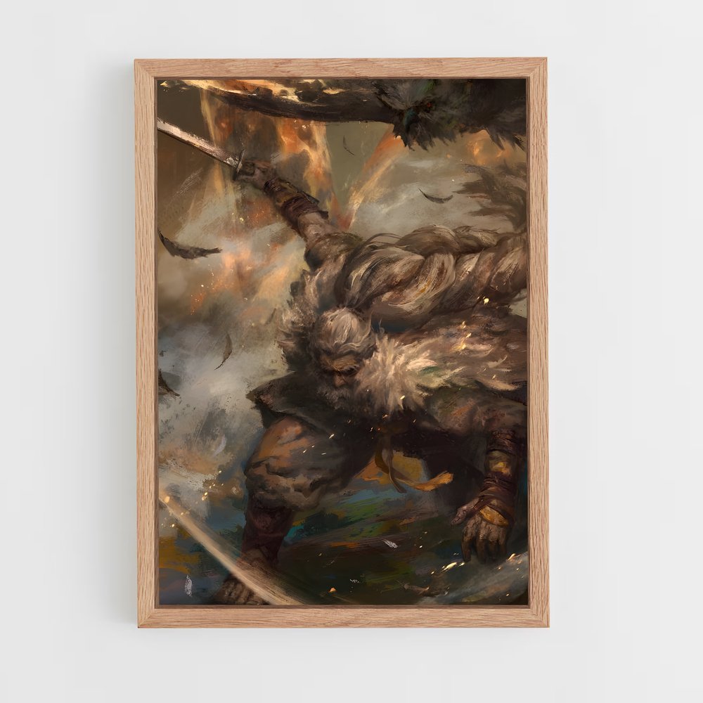 Poster La Fureur du Monstre – affiche Sekiro (vue 4)